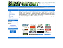 Tablet Screenshot of isipay.com